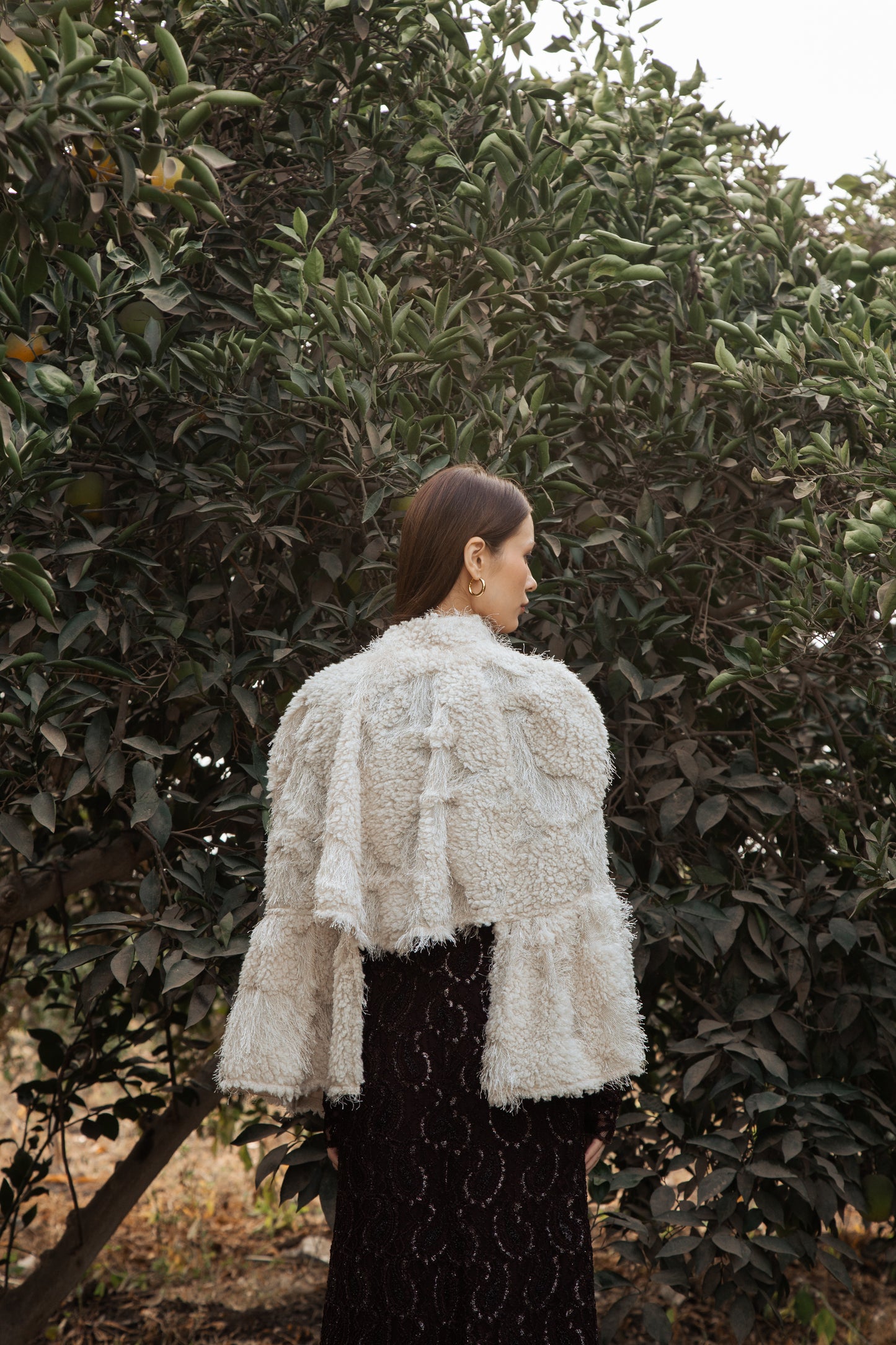 CAPPUCCINO FOAM PONCHO