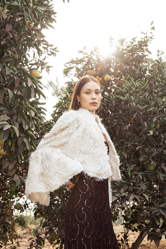 CAPPUCCINO FOAM PONCHO