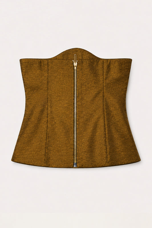 TAFETTA BUSTIER