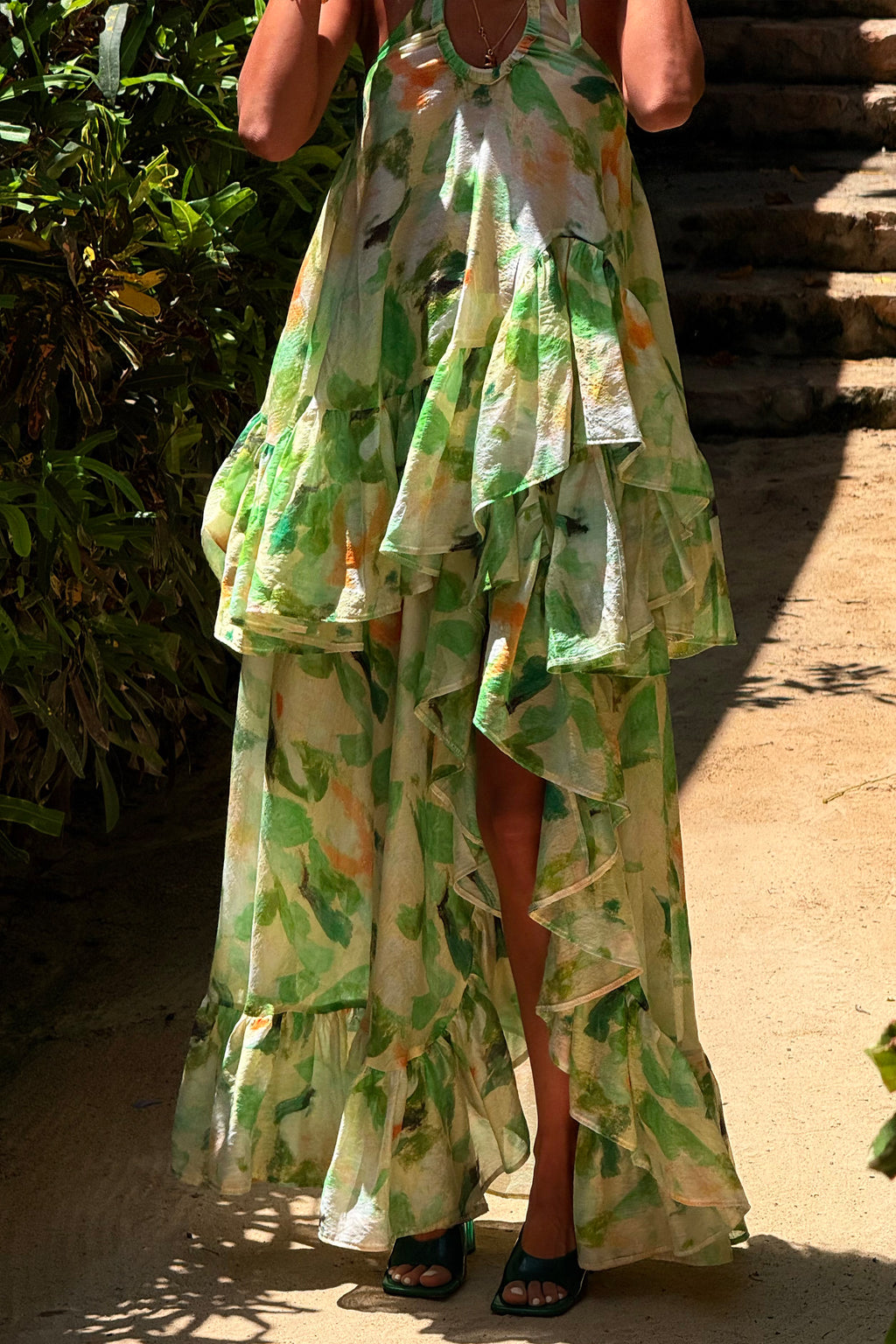 GYPSY GREEN SKIRT