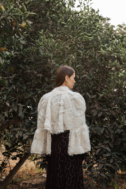 CAPPUCCINO FOAM PONCHO