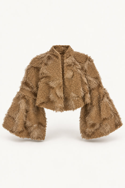 CAPPUCCINO FOAM PONCHO
