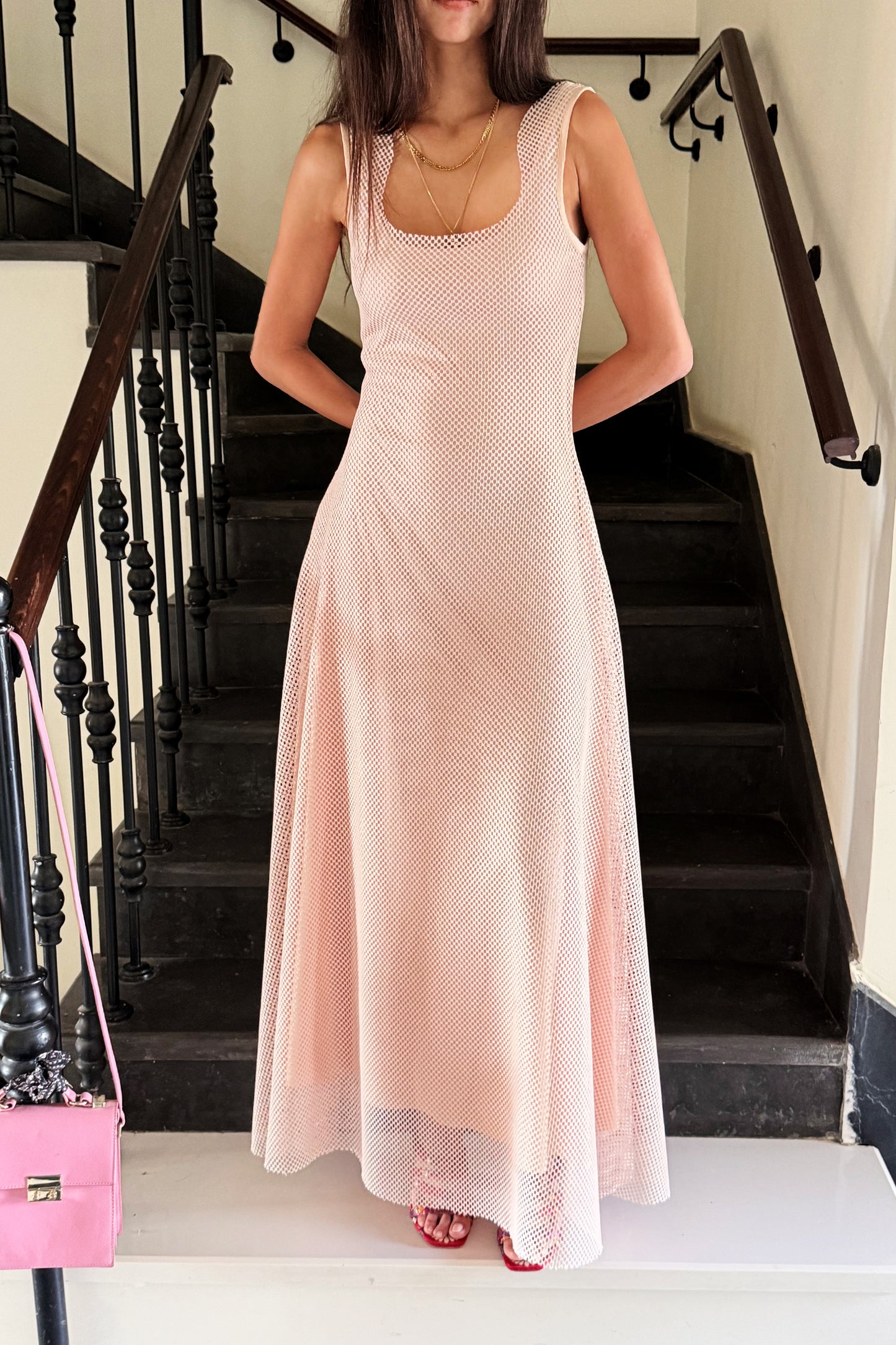 POWDER PINK - RESORT DRESS