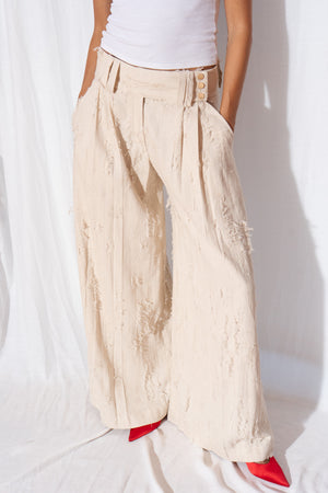 RESORTING PANTS RE–IMAGINED
